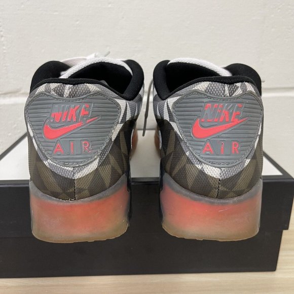 Nike Air Max 90 Ice Dark Grey Men’s Size 11 Black Infrared 631748-006 Size 13 - Picture 6 of 12